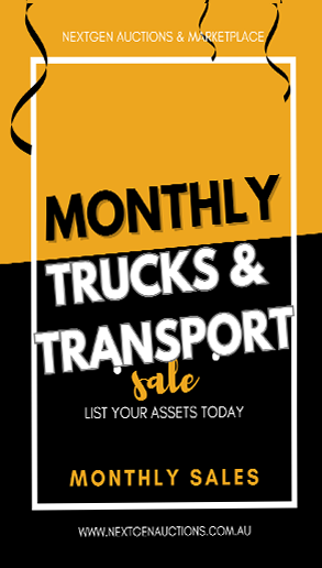 Monthly Truck Auction Australia