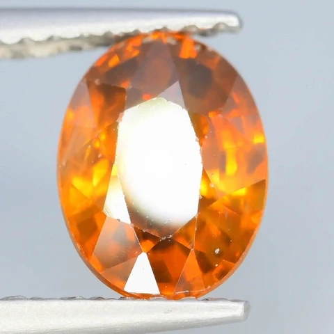2ct Orange red colour Natural Zircon 326