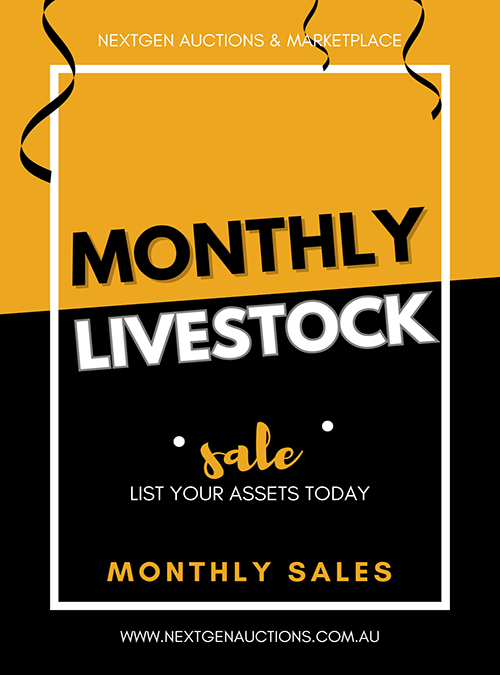 Online Livestock Auction Monthly