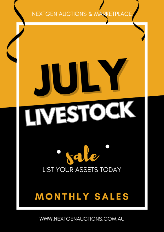 BID and WIN in our Monthly Livestock Auctions
