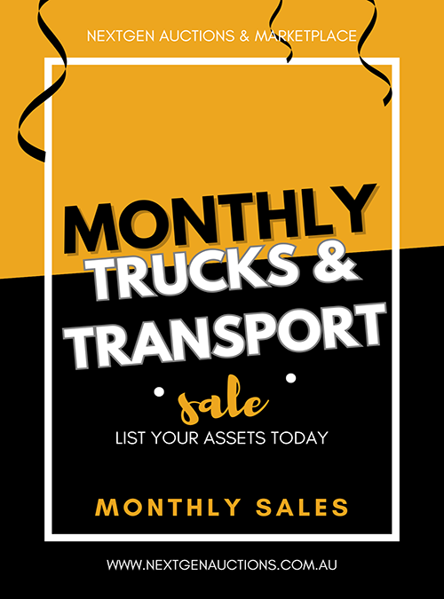 Trucks and Transport Auction Australia Wide