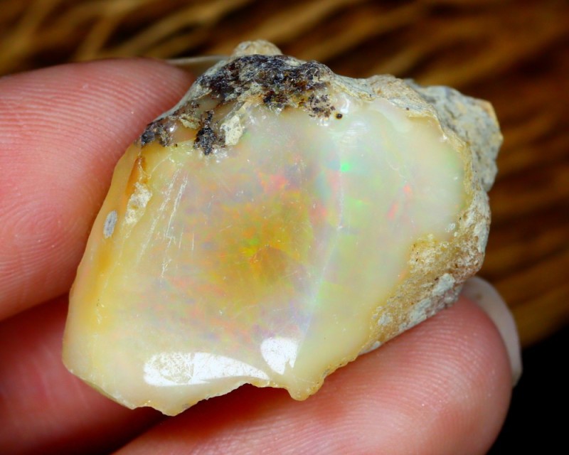 34ct Welo Opal Rough parcel