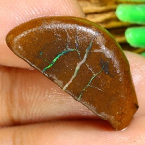 Boulder opal preformed piece 022