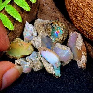 55ct Welo Opal rough parcel