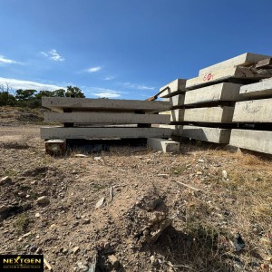 4 x Concrete SlabsPanels