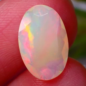 1ct Natural Ethiopian Welo faceted Opal 319