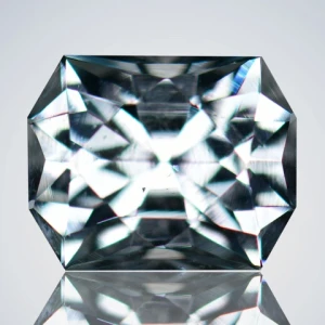 1ct Precision cut Swiss Blue Topaz 377