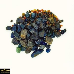 213ct Australian Sapphire rough parcel 0033