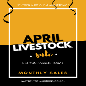 April  Monthly Livestock Auction