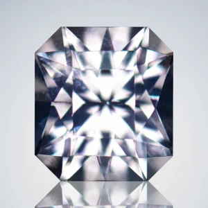 2ct Precision cut Lavendar Quartz 375