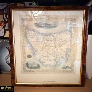 Lot of two Map Prints