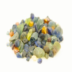 32ct Rough multicolour Sapphire parcel