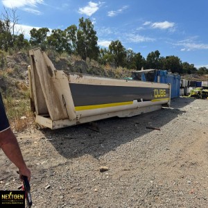 Aluminium tipper body