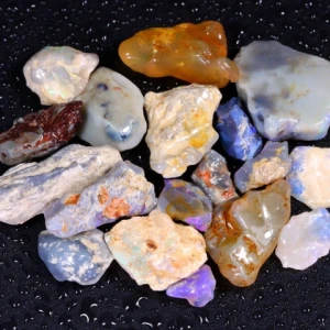 55ct Lighting ridge Opal rough parcel