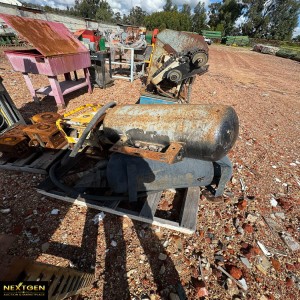 Pallet with mixed lot of Airtanks and Generators