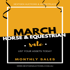 MONTHLY HORSE AND EQUESTRIAN AUCTION