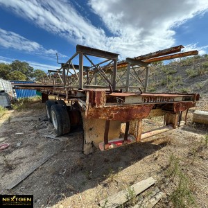 Flat top bogie  single point suspension