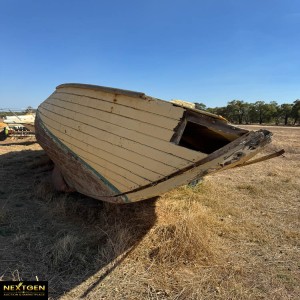 Salvage Wooden Yatch style boat