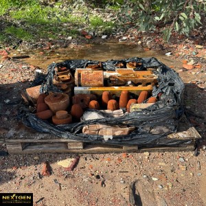 Pallet of Steel items