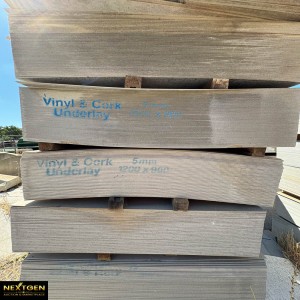 Flooring Vinyl Cork Underlay packs