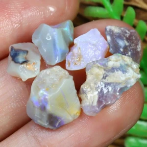 9ct Lighting Ridge Opal rough parcel F524