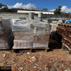 Pallet of mixed tiles