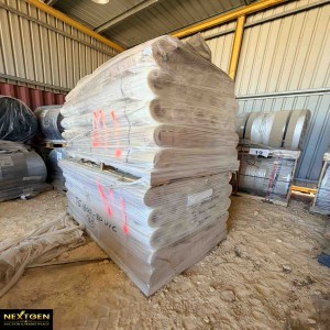 Lot of 2 x Pallets of plastic rolls NG029