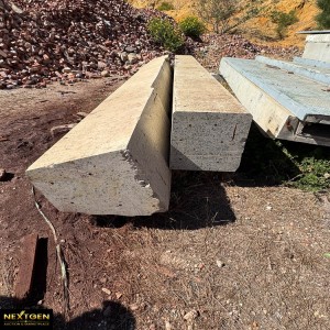 2 x Concrete Beams