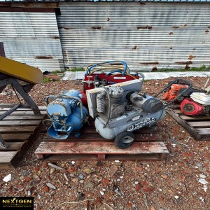 Pallet of used compressors 0013