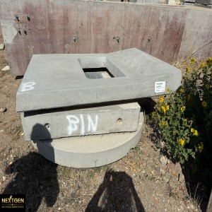 Concrete drainage tops and grates