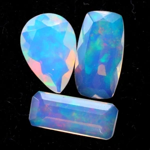 3ct Natural Ethiopian Welo Faceted Opal 317
