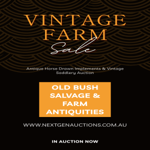 Antique Horse Drawn Implements  Vintage Saddlery Auction