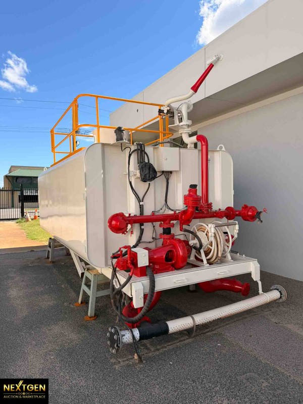 Slipon Water Cart The complete tank and frame assembly designed to convert a standard tipper truck into a water truck